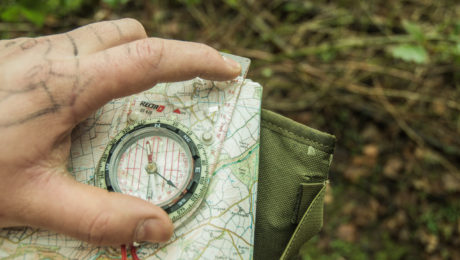 how to use a map and compass