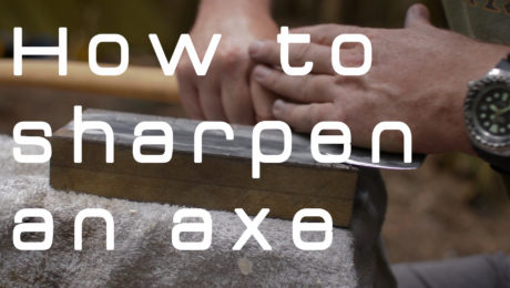 axe sharpening tutorial